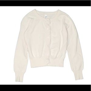 Cherokee White Kids Cardigan